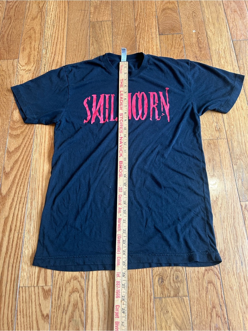Skillicorn Afro Brutality T-Shirt Mens Medium Black Red Graphic Band Tee - Picture 4 of 10